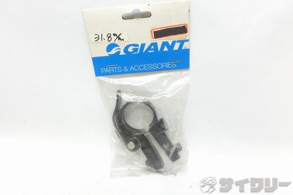 ダボ付きシートクランプ φ31.8mm ブラック