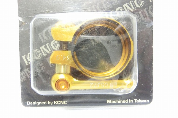 クイックシートクランプ 34.9mm ゴールド