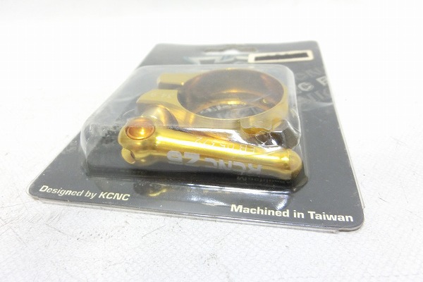 クイックシートクランプ 34.9mm ゴールド