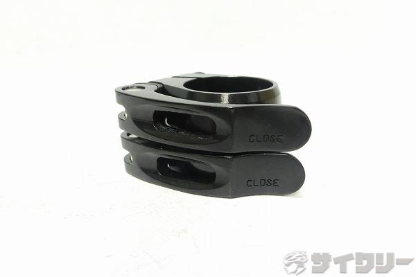 ダブルシートクランプ 37.8mm ブラック
