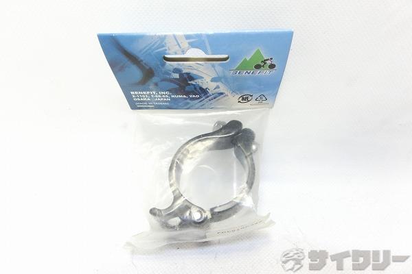 フロントディレイラーマウントアダプター FDC01BK349 φ34.9mm ブラック