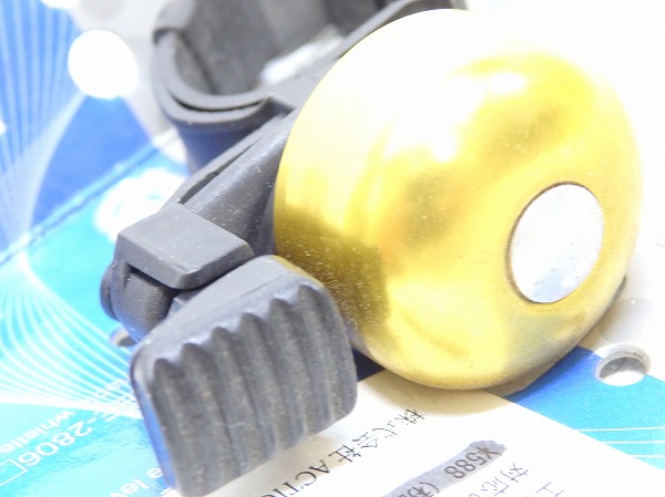 バンド式ベル　ゴールド