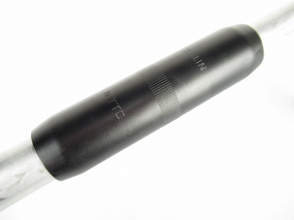 ドロップハンドル　M101　シルバー/ブラック　31.8mm/400mm（芯芯/エンド部）