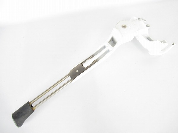 アジャスタブルキックスタンド　STYLO SIDE　ホワイト　エンド装着タイプ
