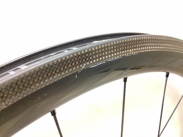 カーボンホイール前後セット BLACK EDITION 38 700c