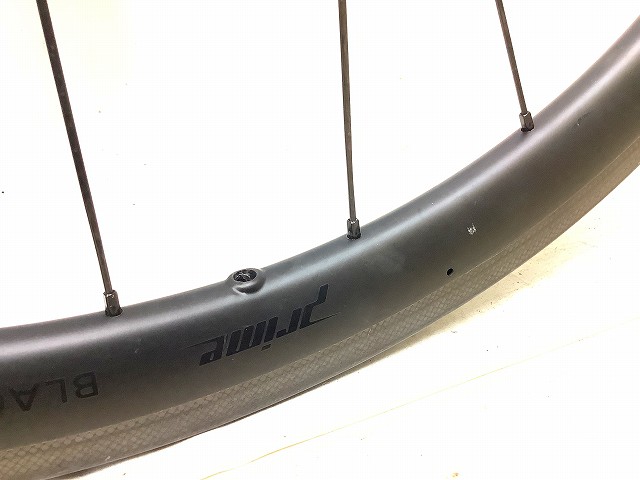 カーボンホイール前後セット BLACK EDITION 38 700c