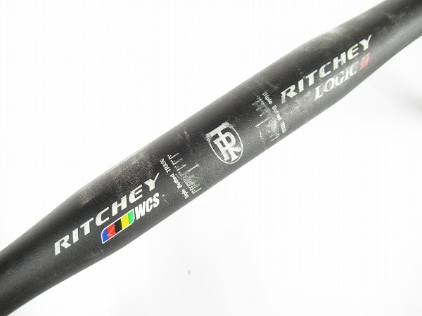 ドロップハンドル　WCS LOGICⅡ　ブラック　31.8mm/405mm（芯芯/エンド部）