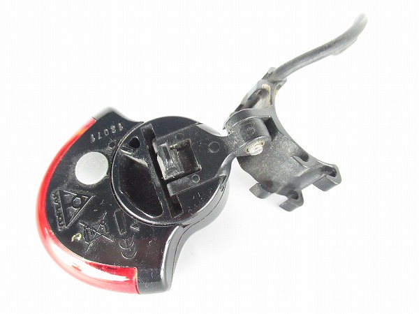 リアライト　RedliteⅡ　ブラック　CR2032×2枚　点灯・点滅