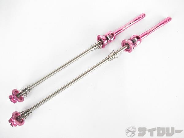 クイックリリース　ピンク　チタンシャフト　100/130mm