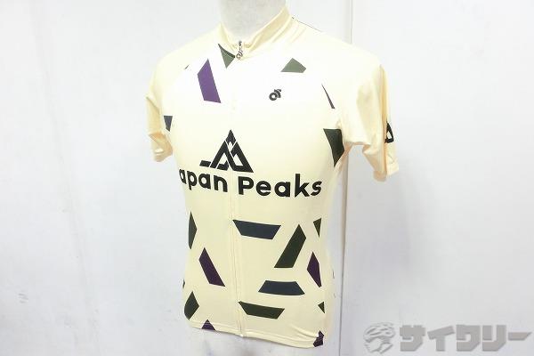 半袖フルジップジャージ Mサイズ イエロー