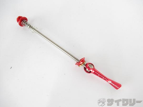 フロントクイックリリース　レッド　チタン　100mm