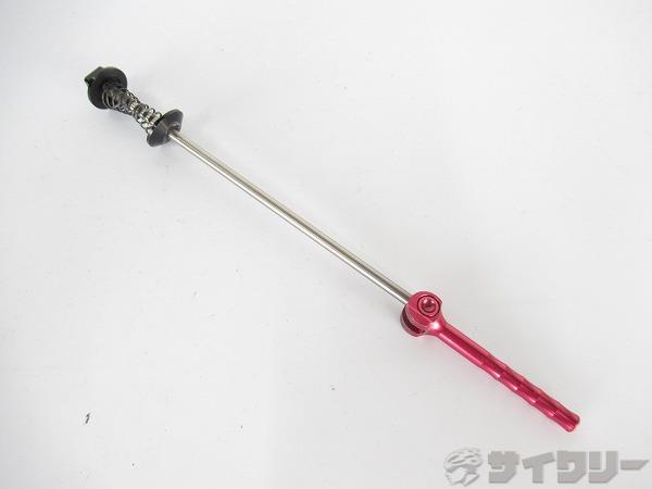 リアクイックリリース　レッド/ブラック　チタン　130mm