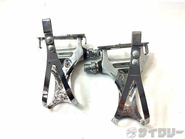 トゥクリップペダル shimano600 ※ストラップ欠品
