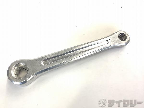 左クランクアーム 165mm スクエア シルバー