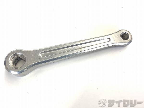 左クランクアーム 165mm スクエア シルバー