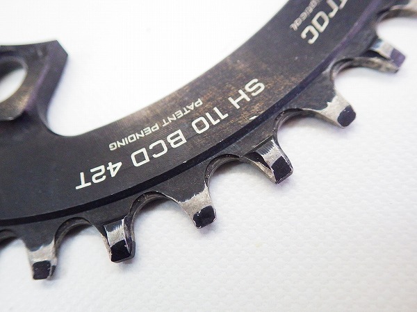 ナローワイドチェーンリング DROP-STOP 42T/110㎜ ※加工あり