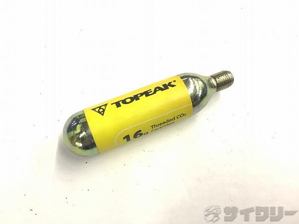 CO2ボンベ 16g ねじ切り
