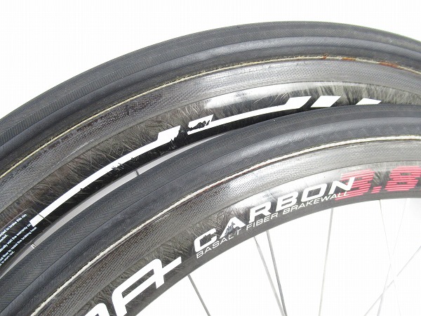 ホイール前後　CARBON　3.8　チューブラー　シマノフリー(11s)