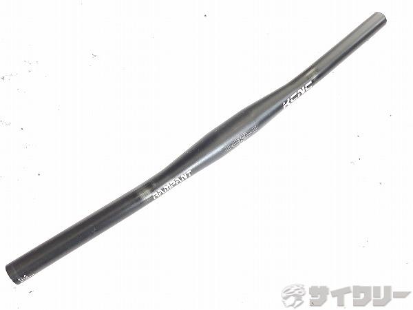 フラットバーハンドル RAMPANT 約525mm(実測）/31.8mm カットあり