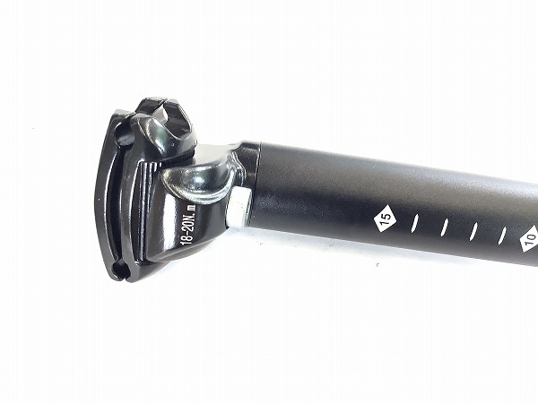 シートポスト 約300mm(実測）/30.9mm ブラック