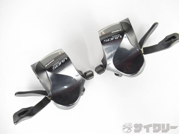 シフター　SL-R3000　SORA　2×9S対応　22.2mm径対応