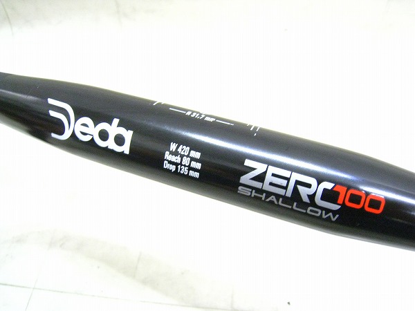 ドロップハンドル ZERO100 SHALLOW 420（外-外）/31.7㎜