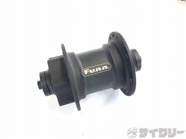 フロントハブ 100mm/32H 6穴式 ブラック