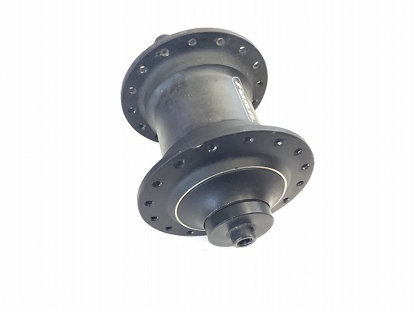 フロントハブ 100mm/32H 6穴式 ブラック