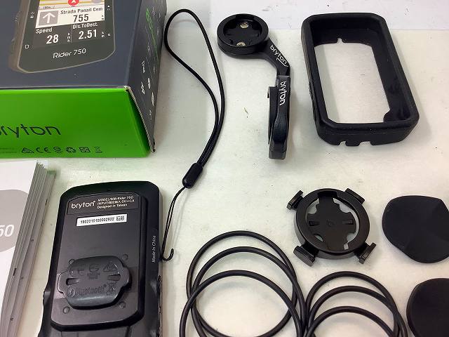 GPSサイクルコンピューター RIDER750