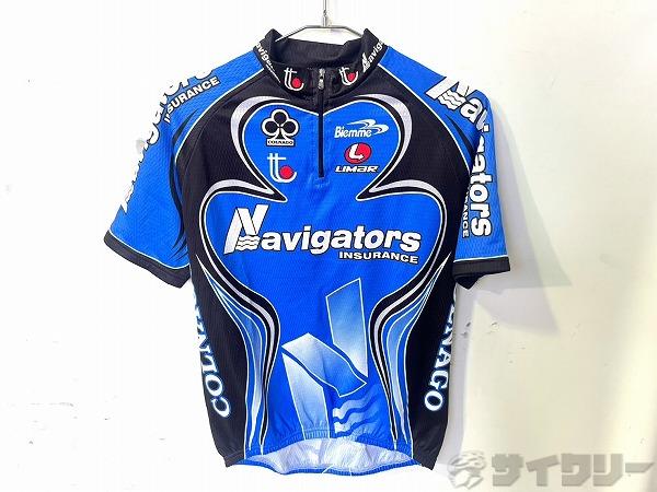 ハーフジップ半袖ジャージ COLNAGO Navigators M/3サイズ