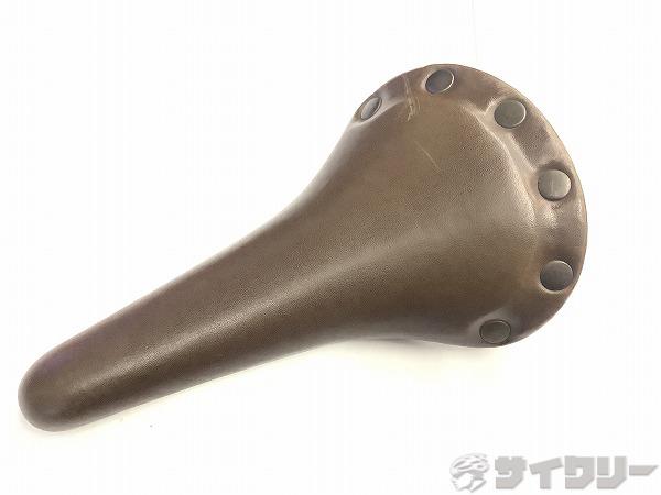 サドル ブラウン スチールレール