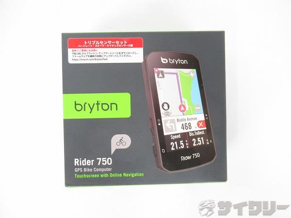 GPSサイクルコンピューター RIDER750
