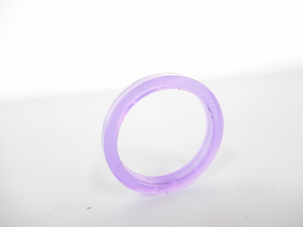 コラムスペーサー　樹脂製　パープル　OSコラム用　高さ：5mm