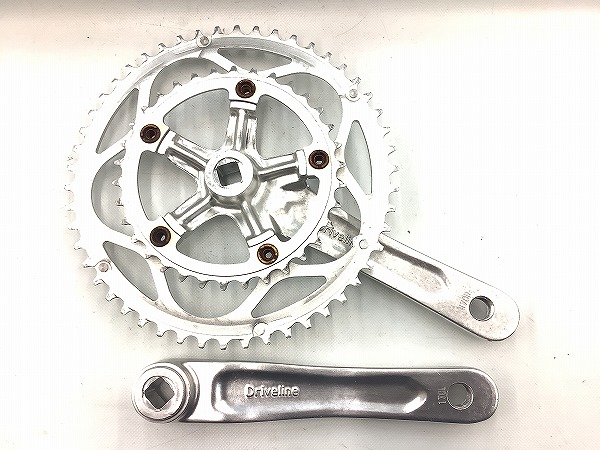 クランクセット　170㎜　50-34T　スクエア ※ボルトにサビ