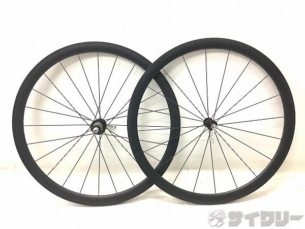 カーボンホイールセット　NOVATECハブ　チューブラー 700c　シマノフリー11s