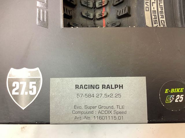タイヤ RACING RALPH 27.5X2.5 650B