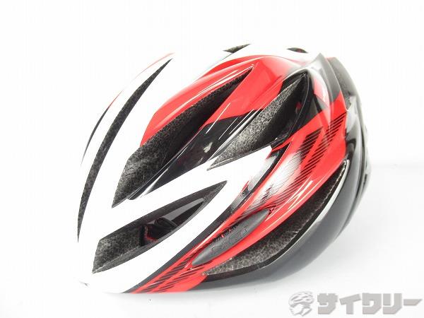 ヘルメット　M84 FORTE　ブラック/レッド/ホワイト　52-59cm