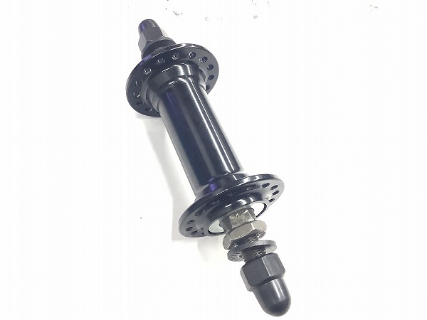 フロントハブ 100mm/32H ブラック ナット式