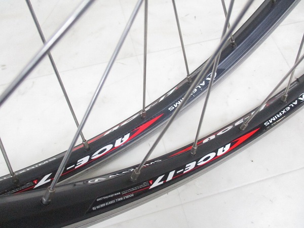 ホイール前後セット ACE-17 XTR M950ハブ 559x18c