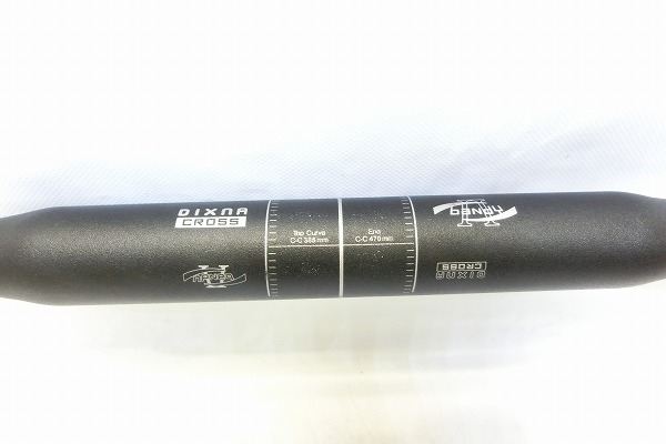 フレアドロップハンドル BANDY 2 31.8/385-470mm ブラック