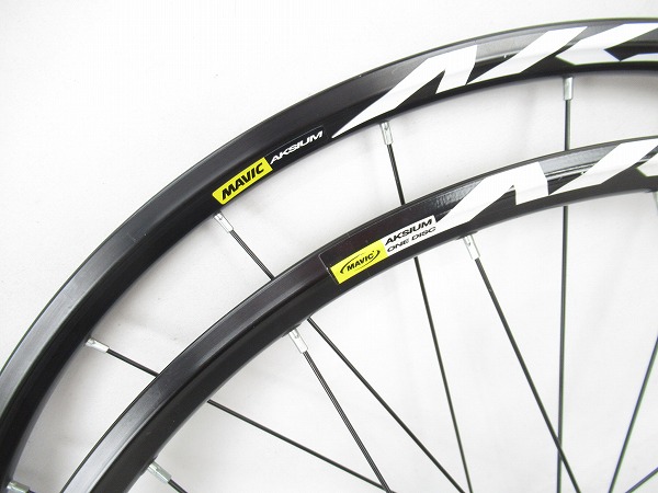 ホイール前後　AKSIUM　DISC　700c　シマノフリー(11s)