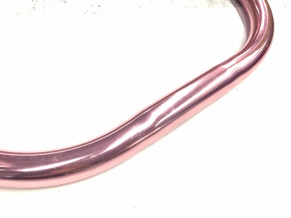 ドロップハンドル ピンク 25.4/370mm