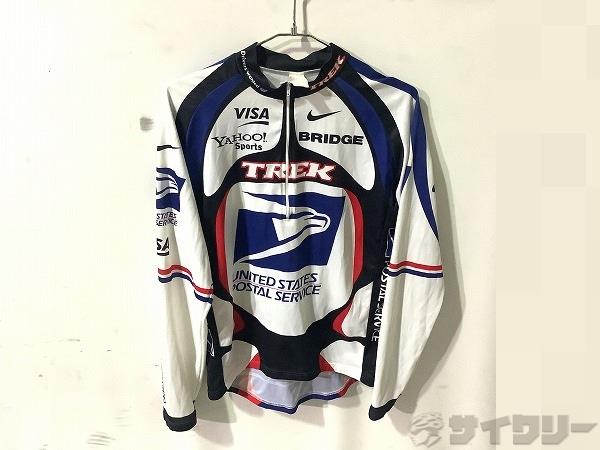 ハーフジップ長袖ジャージ サイズ不明