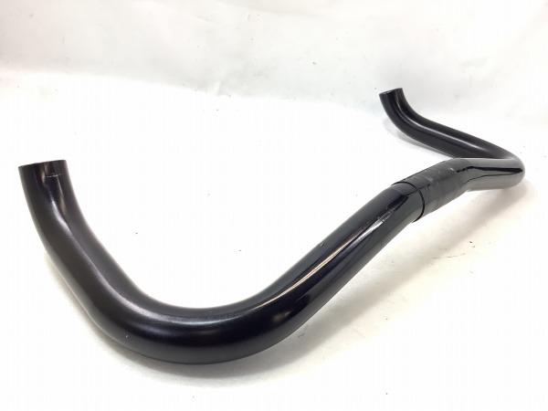 ブルホーンバー ブラック RB001 370㎜/φ25.4㎜