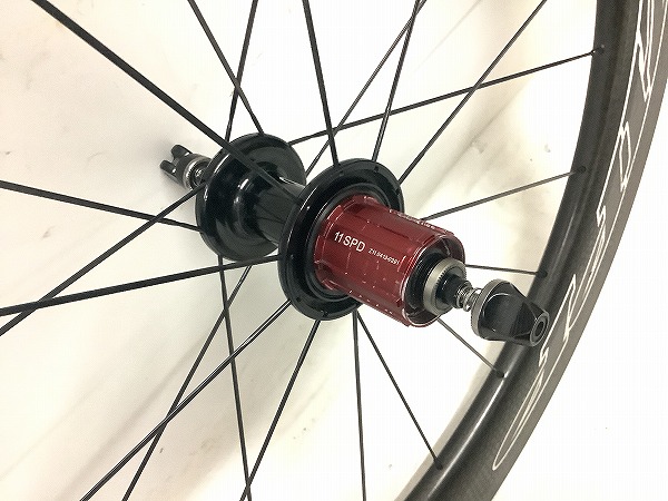 リアホイール 808　チューブラー 700c　シマノフリー11s