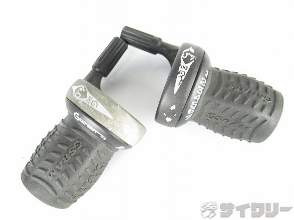 グリップシフター　SRT4.0　ブラック　3×7s　22.2mm径