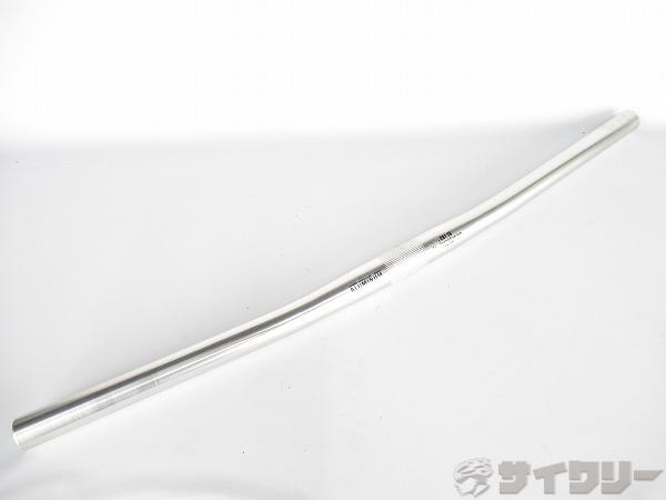 フラットバーハンドル　シルバー　25.4mm/580mm