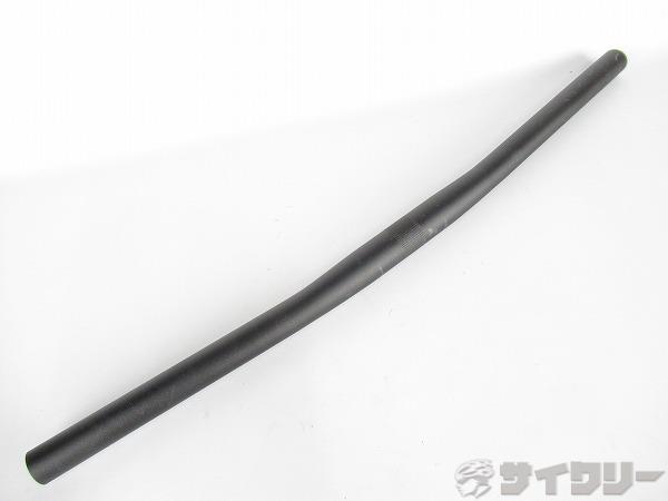 フラットバーハンドル　ブラック　25.4mm/540mm
