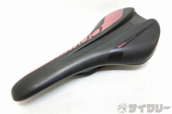 サドル CONTACT スチールレール ブラック