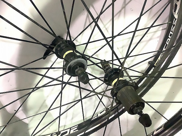 ホイールセット CROSS RIDE 26インチ 使用感あり